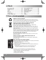 Предварительный просмотр 184 страницы Panasonic NR-B29SG2 Operating Instructions Manual