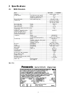 Preview for 5 page of Panasonic NR-B29SG2 Service Manual