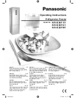 Panasonic NR-B30F G 1 Operating Instructions Manual предпросмотр