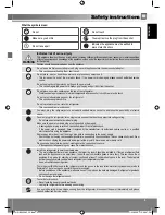 Предварительный просмотр 3 страницы Panasonic NR-B30F G 1 Operating Instructions Manual