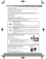 Предварительный просмотр 14 страницы Panasonic NR-B32F E 2 Operating Instructions Manual