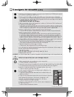 Preview for 52 page of Panasonic NR-B32FW2 Operating Instructions Manual