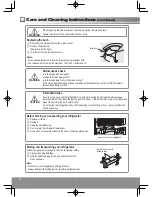 Предварительный просмотр 14 страницы Panasonic NR-B32SG1 Operating Instructions Manual