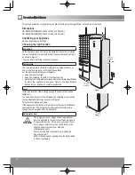 Предварительный просмотр 6 страницы Panasonic NR-B32SW2 Operating Instructions Manual