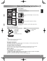 Предварительный просмотр 15 страницы Panasonic NR-B32SW2 Operating Instructions Manual