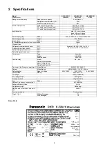 Preview for 5 page of Panasonic NR-B32SX1 Service Manual