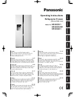 Panasonic NR-B53V1 Operating Instructions Manual preview