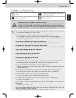 Предварительный просмотр 3 страницы Panasonic NR-B55VE1 Operating Instructions Manual