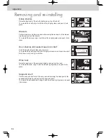 Предварительный просмотр 18 страницы Panasonic NR-B55VE1 Operating Instructions Manual