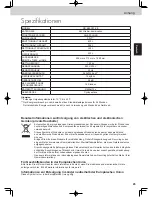 Предварительный просмотр 45 страницы Panasonic NR-B55VE1 Operating Instructions Manual