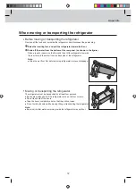 Предварительный просмотр 12 страницы Panasonic NR-BC40SSX1 Operating Instructions Manual