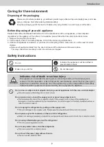 Предварительный просмотр 2 страницы Panasonic NR-BC52MSSA Operating Instructions Manual