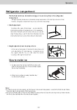 Предварительный просмотр 10 страницы Panasonic NR-BC52SWSA Operating Instructions Manual