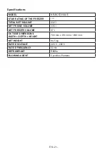 Предварительный просмотр 21 страницы Panasonic NR-BC572VSAE Operating Instructions Manual