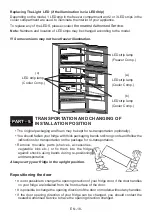 Предварительный просмотр 18 страницы Panasonic NR-BC752VSAE Instruction Booklet