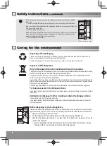 Предварительный просмотр 4 страницы Panasonic NR-BD23AB1 Operating Instructions Manual