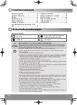 Предварительный просмотр 16 страницы Panasonic NR-BD31ES1 Operating Instructions Manual