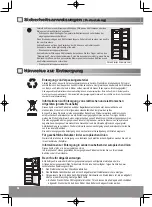 Предварительный просмотр 18 страницы Panasonic NR-BD31ES1 Operating Instructions Manual