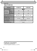 Preview for 16 page of Panasonic NR-BD418P Operating Instructions Manual