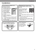 Предварительный просмотр 5 страницы Panasonic NR-BG311 Operating Instructions Manual