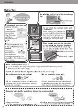 Предварительный просмотр 10 страницы Panasonic NR-BG311 Operating Instructions Manual