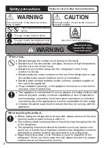 Preview for 2 page of Panasonic NR-BL302 Operating Instructions Manual