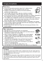 Предварительный просмотр 5 страницы Panasonic NR-BL342 Operating Instructions Manual