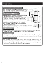 Предварительный просмотр 6 страницы Panasonic NR-BL342 Operating Instructions Manual