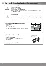 Предварительный просмотр 14 страницы Panasonic NR-BN31AX1 Operating Instructions Manual