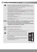 Preview for 4 page of Panasonic NR-BN31EW2 Operating Instructions Manual