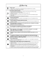 Предварительный просмотр 3 страницы Panasonic NR-BN31EW2 Service Manual