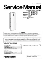 Panasonic NR-BN34FX1 Service Manual preview