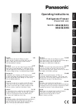 Panasonic NR-BS53VW3 Operating Instructions Manual предпросмотр