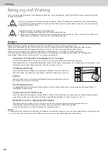 Предварительный просмотр 42 страницы Panasonic NR-BS53VX3 Operating Instructions Manual