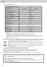 Предварительный просмотр 162 страницы Panasonic NR-BS53VX3 Operating Instructions Manual