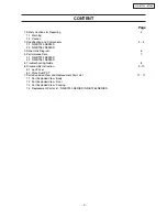 Preview for 2 page of Panasonic NR-BT223 SERIES Service Manual