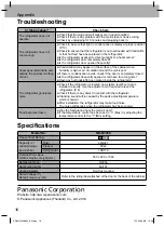 Предварительный просмотр 16 страницы Panasonic NR-BT268 Operating Instructions Manual