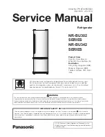 Предварительный просмотр 1 страницы Panasonic NR-BU302
SERIES
NR-BU342
SERIES Service Manual