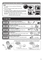 Предварительный просмотр 11 страницы Panasonic NR-BV360AS Operating Instructions Manual