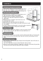 Предварительный просмотр 6 страницы Panasonic NR-BV360Q Operating Instructions Manual