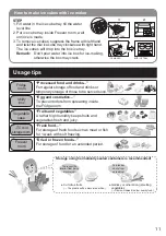 Предварительный просмотр 11 страницы Panasonic NR-BV360Q Operating Instructions Manual