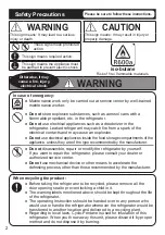 Предварительный просмотр 2 страницы Panasonic NR-BV361B Operating Instructions Manual