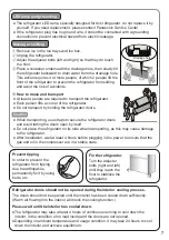 Предварительный просмотр 7 страницы Panasonic NR-BV361B Operating Instructions Manual