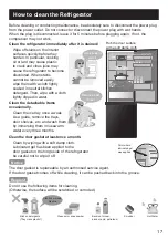 Предварительный просмотр 17 страницы Panasonic NR-BV361B Operating Instructions Manual