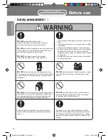 Preview for 4 page of Panasonic NR-BW414M Operating Instructions Manual