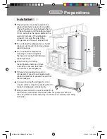 Предварительный просмотр 7 страницы Panasonic NR-BW414M Operating Instructions Manual