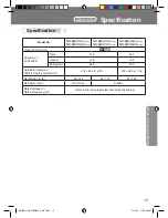 Предварительный просмотр 15 страницы Panasonic NR-BW414S Series Operating Instructions Manual