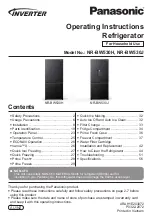 Panasonic NR-BW530H Operating Instructions Manual предпросмотр