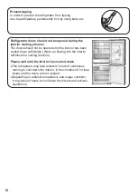 Предварительный просмотр 18 страницы Panasonic NR-BW530H Operating Instructions Manual