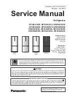 Panasonic NR-BX418GK Service Manual предпросмотр